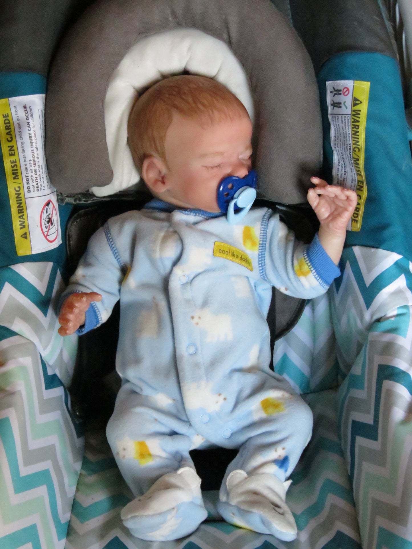 Clyde Sleeping - Custom Reborn Baby