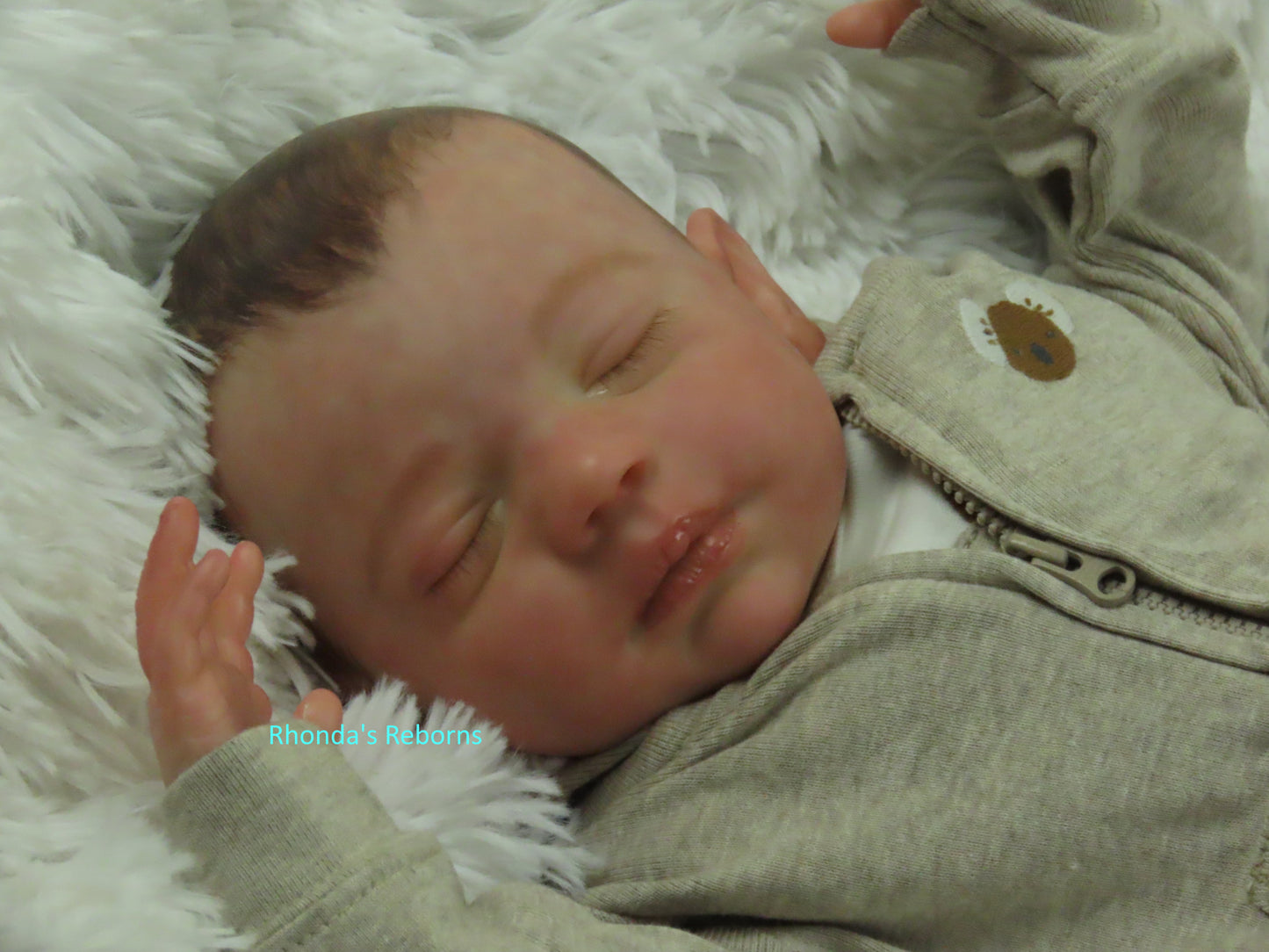 Steven Sleeping - Custom Reborn Baby