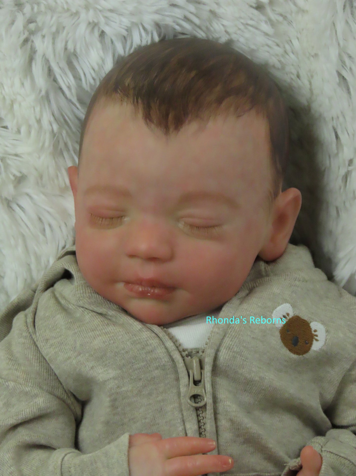 Steven Sleeping - Custom Reborn Baby