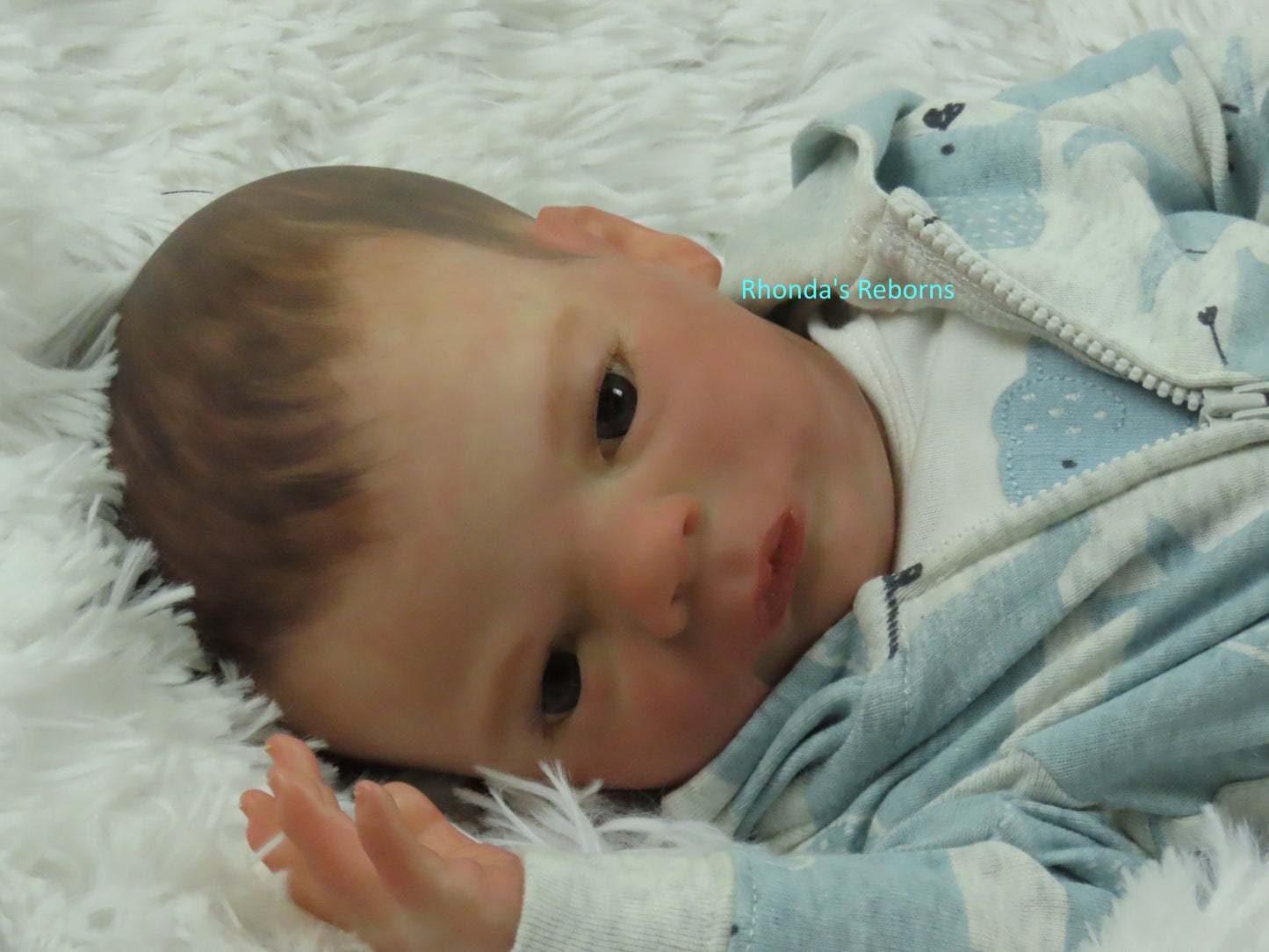 Charles Awake - Custom Reborn Baby