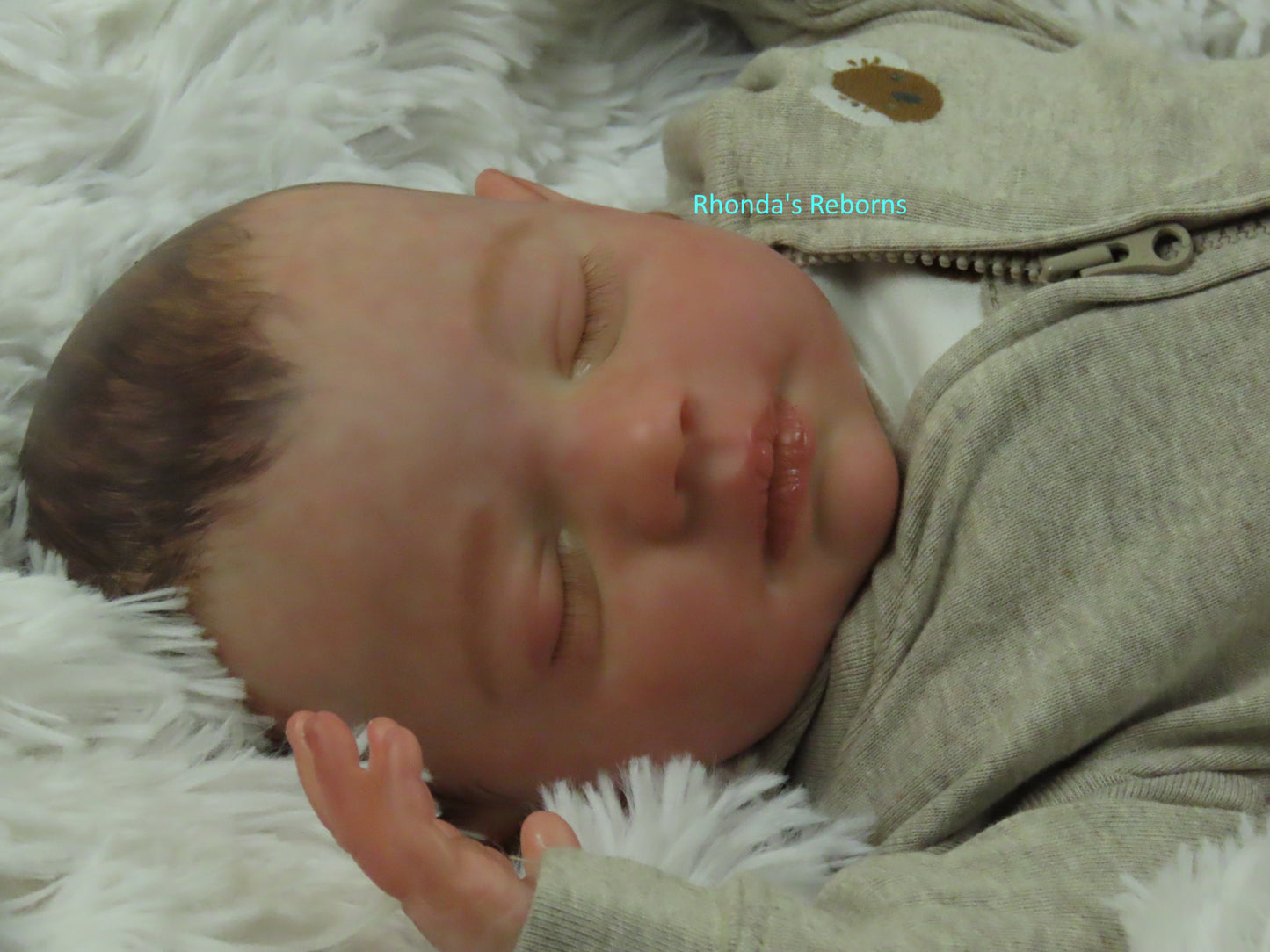 Steven Sleeping - Custom Reborn Baby