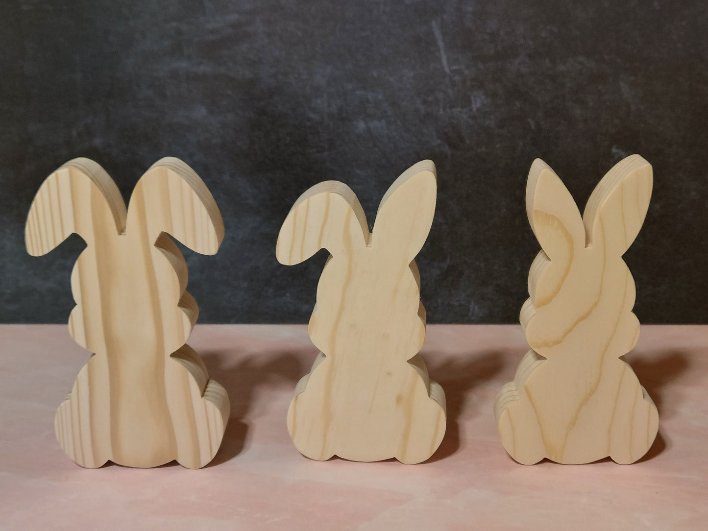 Unfinished Wooden Easter Bunny Cutout