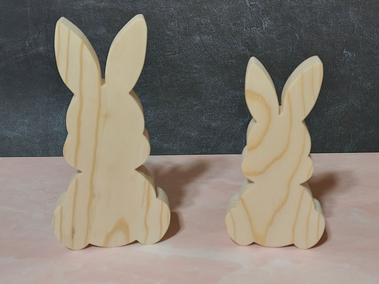 Unfinished Wooden Easter Bunny Cutout