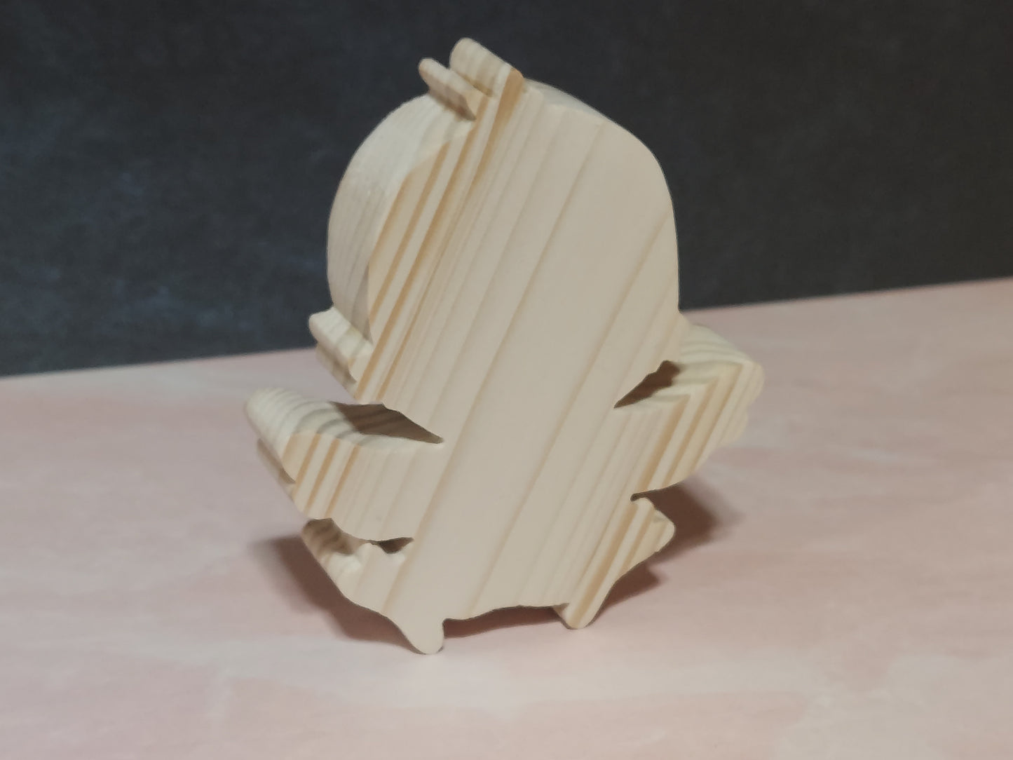 Unfinished Wooden Easter Chick Cutout
