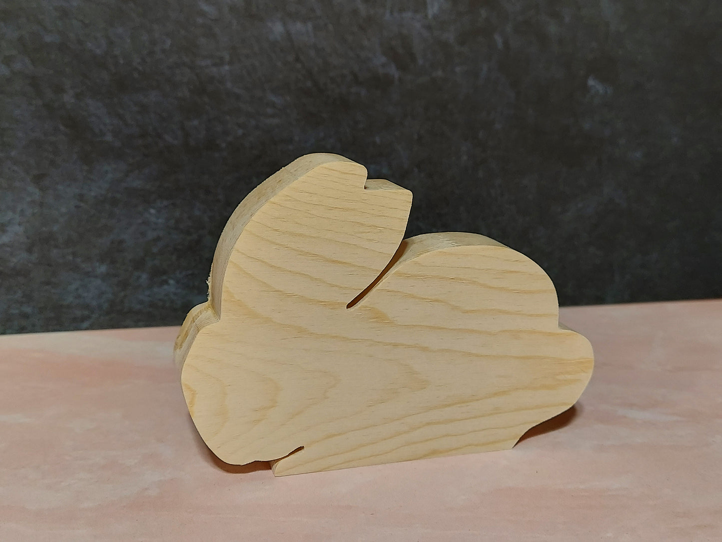 Unfinished Wooden Easter Bunny Cutout