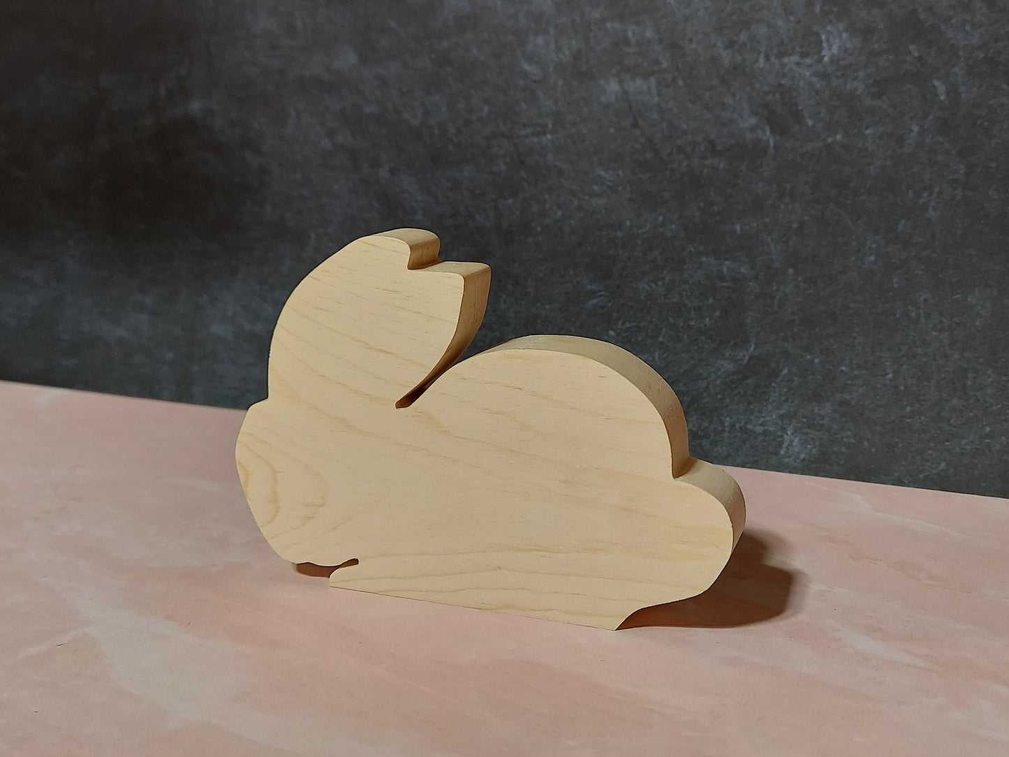 Unfinished Wooden Easter Bunny Cutout