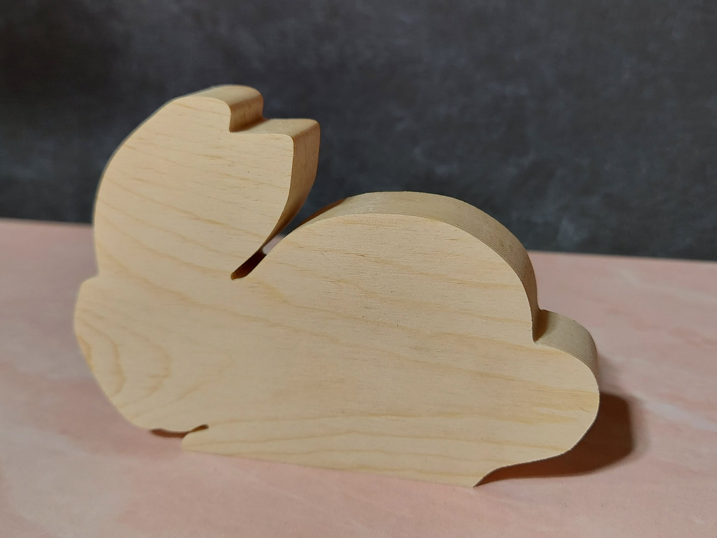 Unfinished Wooden Easter Bunny Cutout