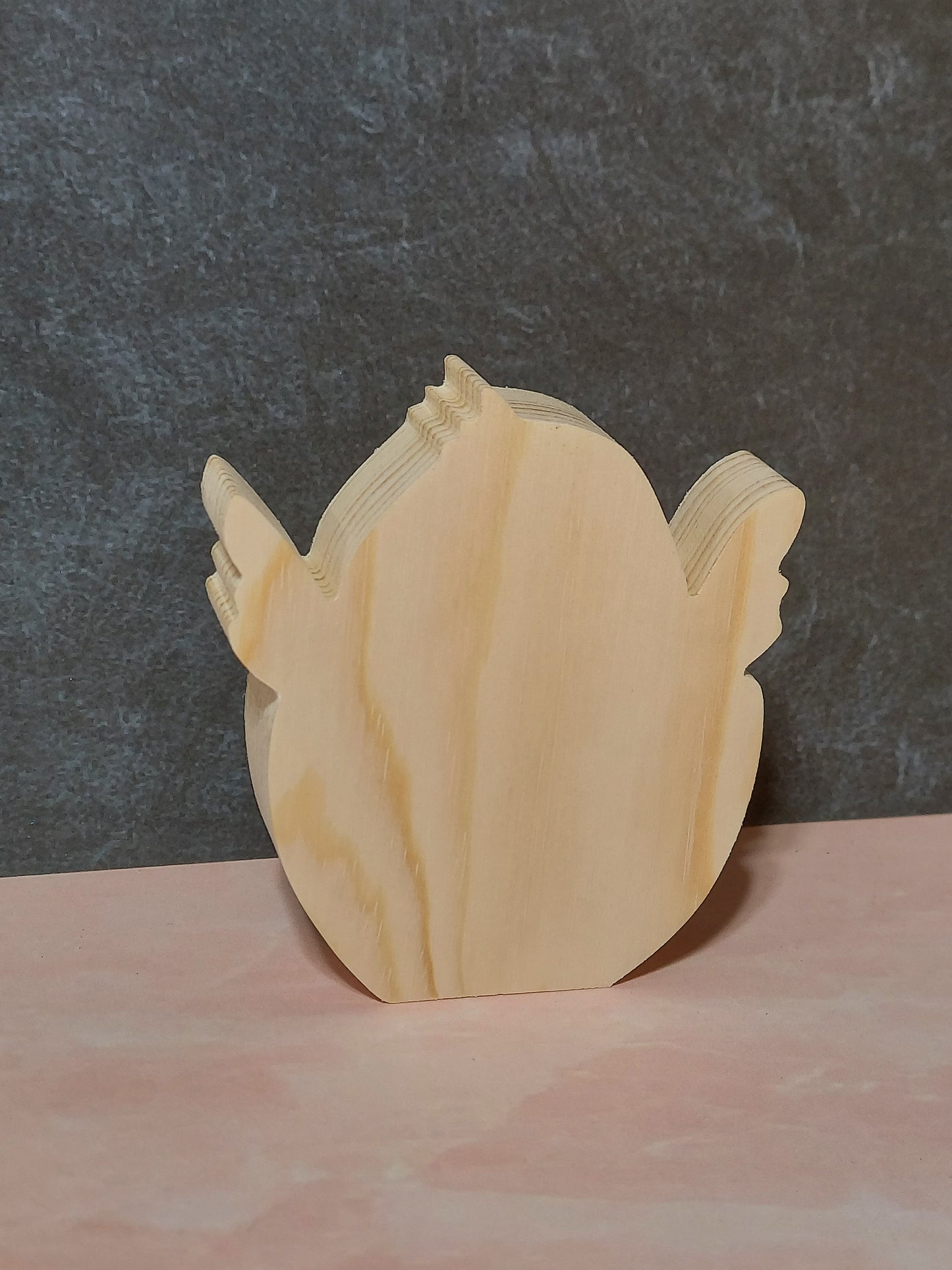 Unfinished Wooden Easter Chick Cutout