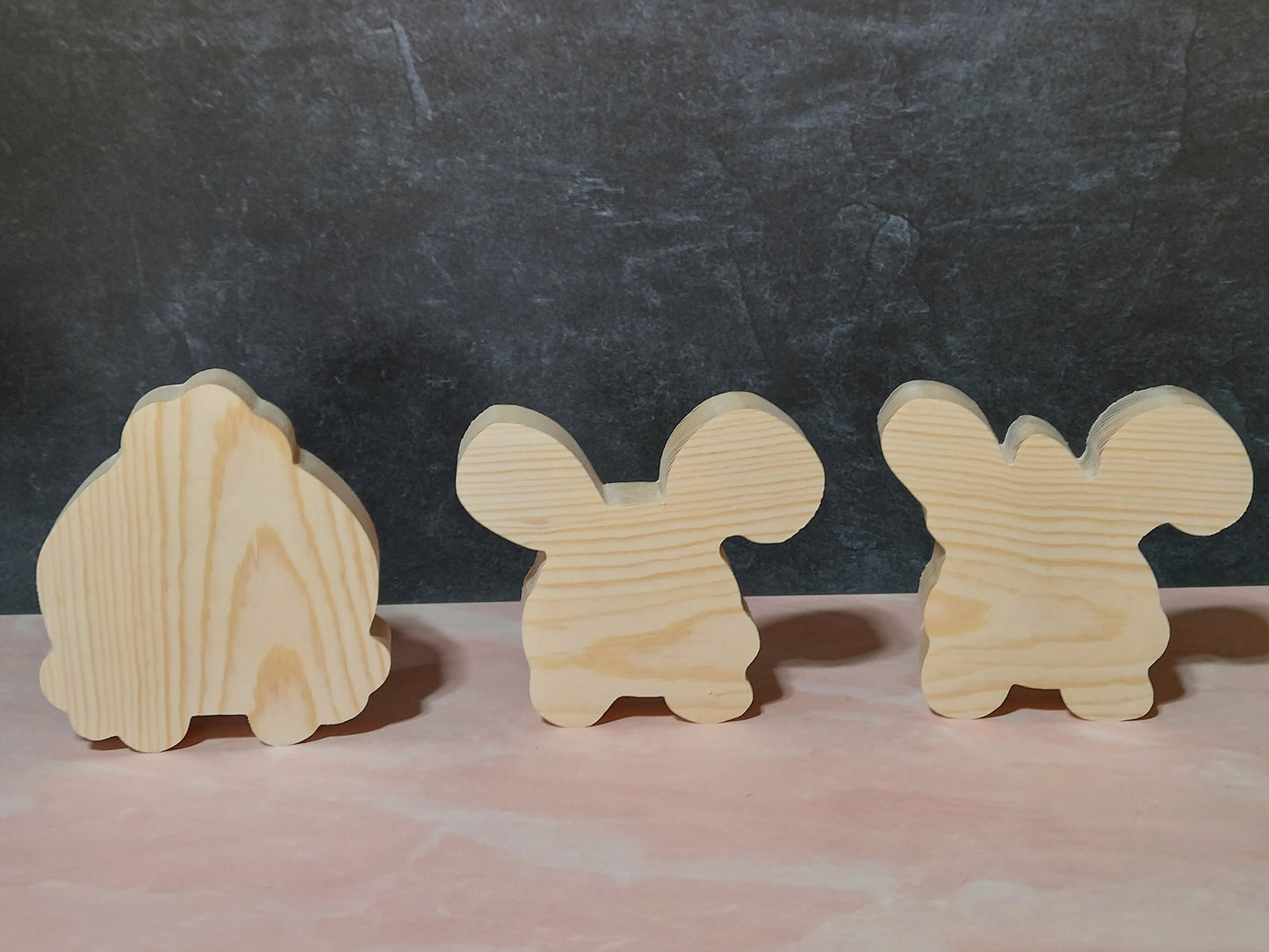 Unfinished Wooden Easter Bunny Cutout