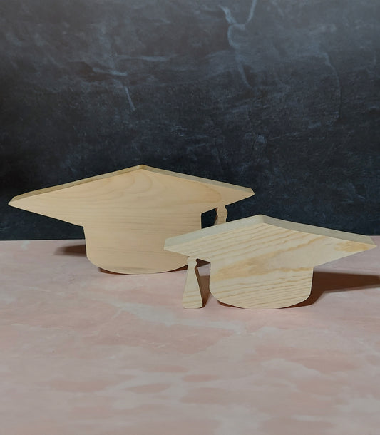 Unfinished Wooden Cap Cutout