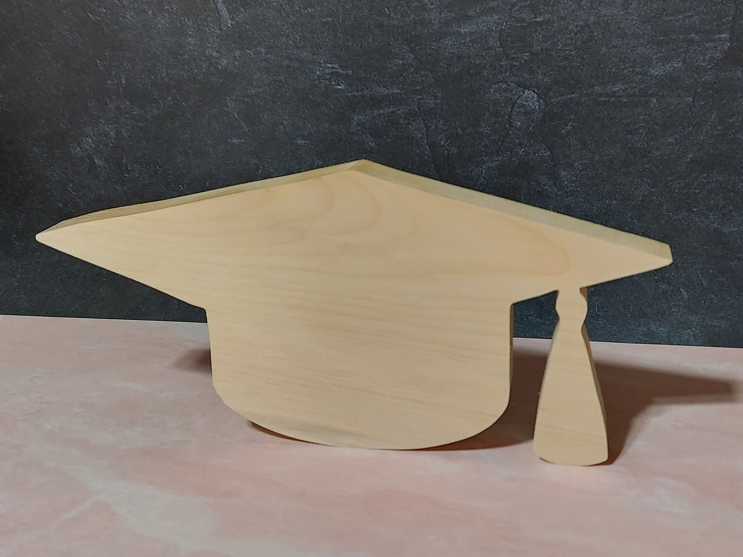 Unfinished Wooden Cap Cutout