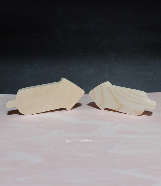 Unfinished Wooden Firework Cutout