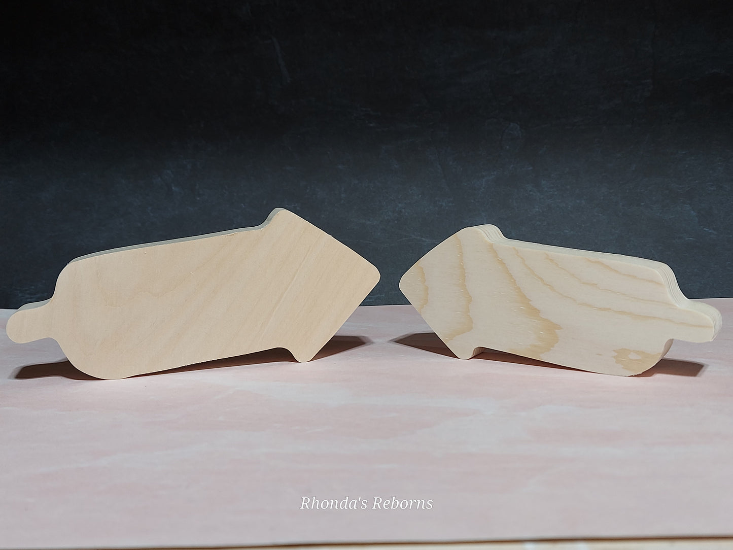 Unfinished Wooden Firework Cutout