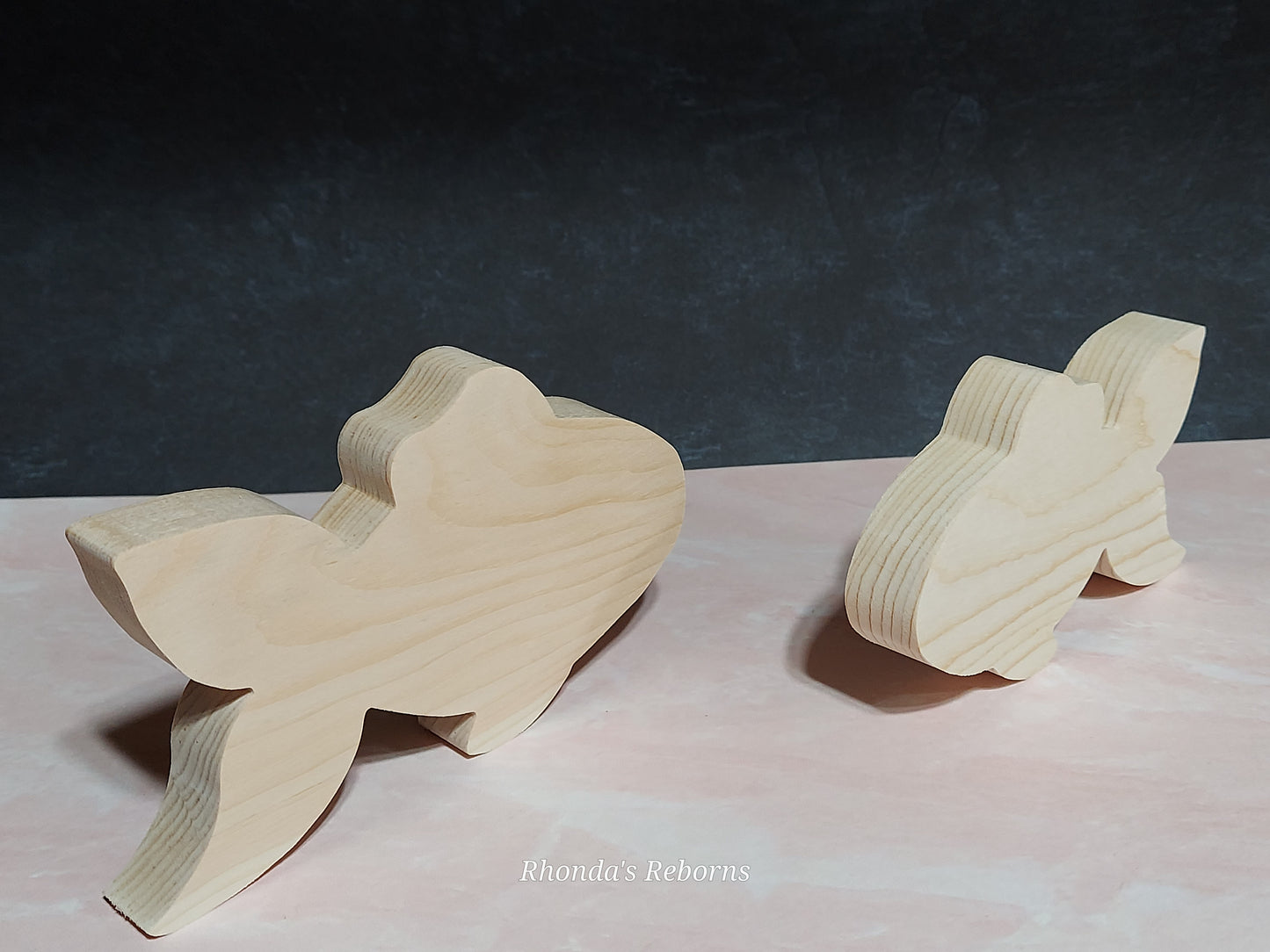 Unfinished Wooden Fish Cutout