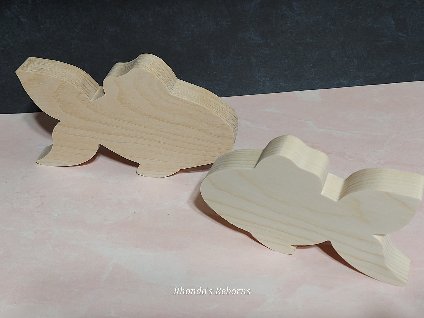 Unfinished Wooden Fish Cutout