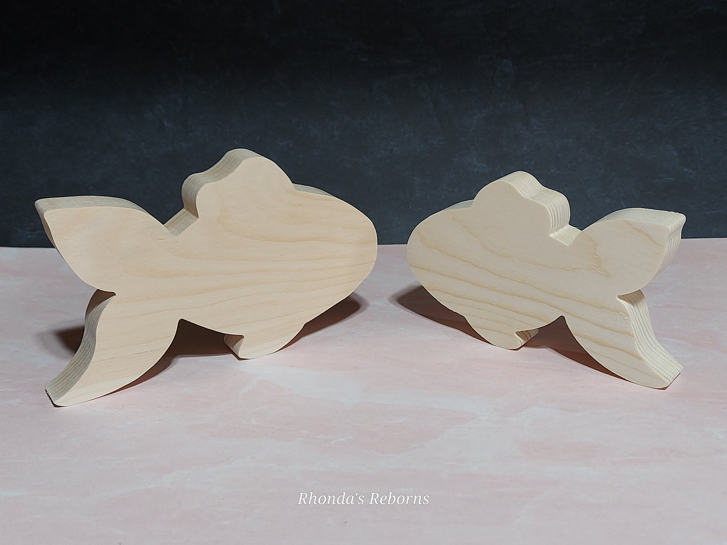 Unfinished Wooden Fish Cutout