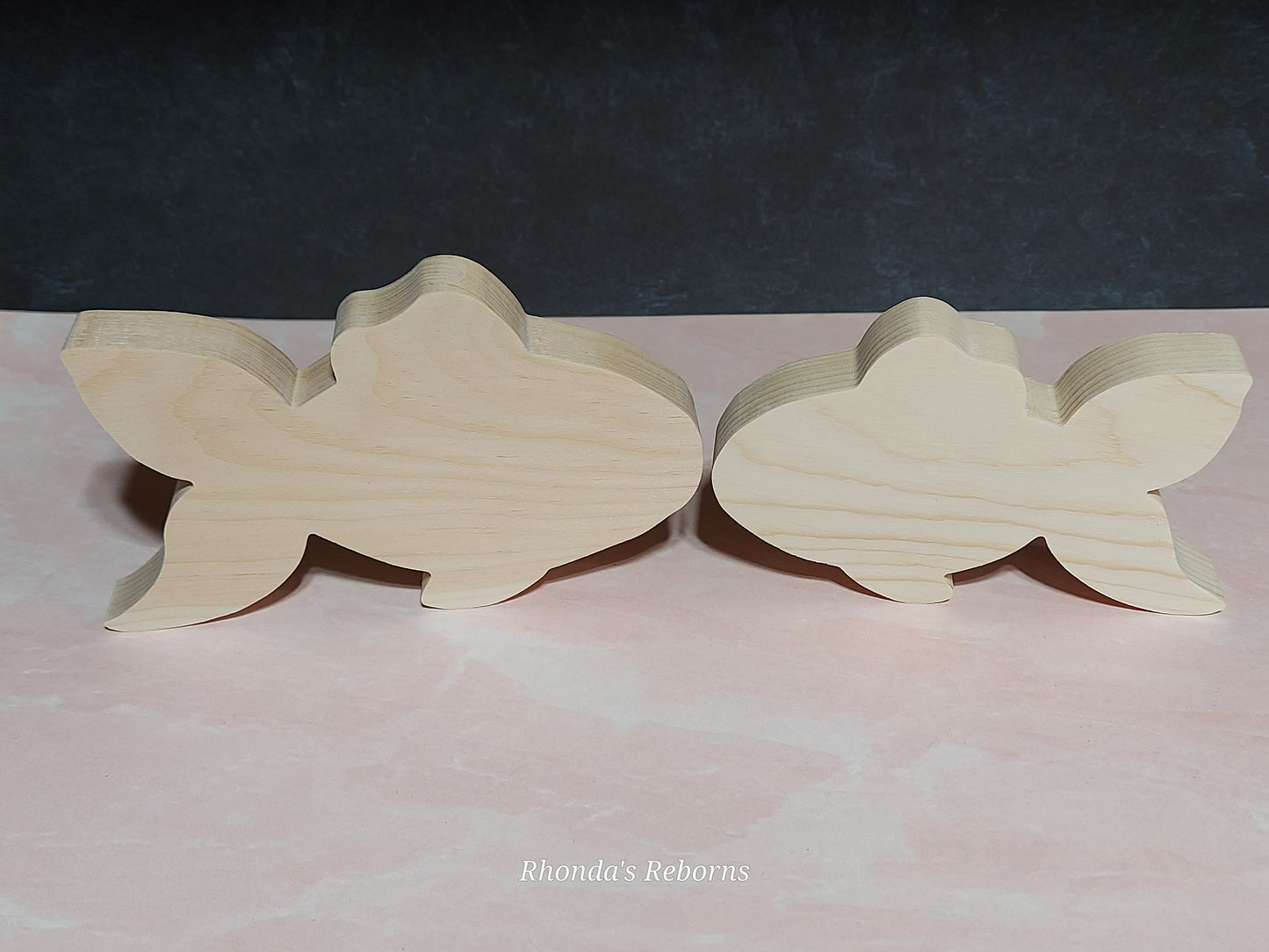 Unfinished Wooden Fish Cutout