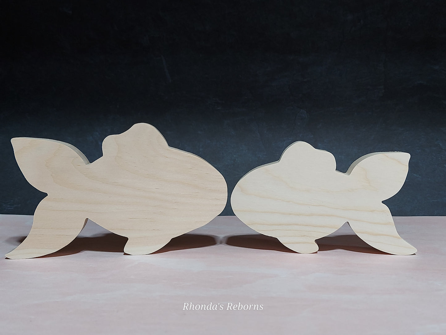 Unfinished Wooden Fish Cutout