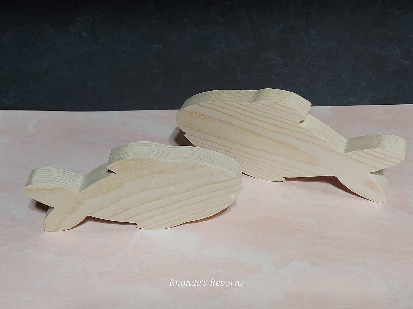 Unfinished Wooden Fish Cutout