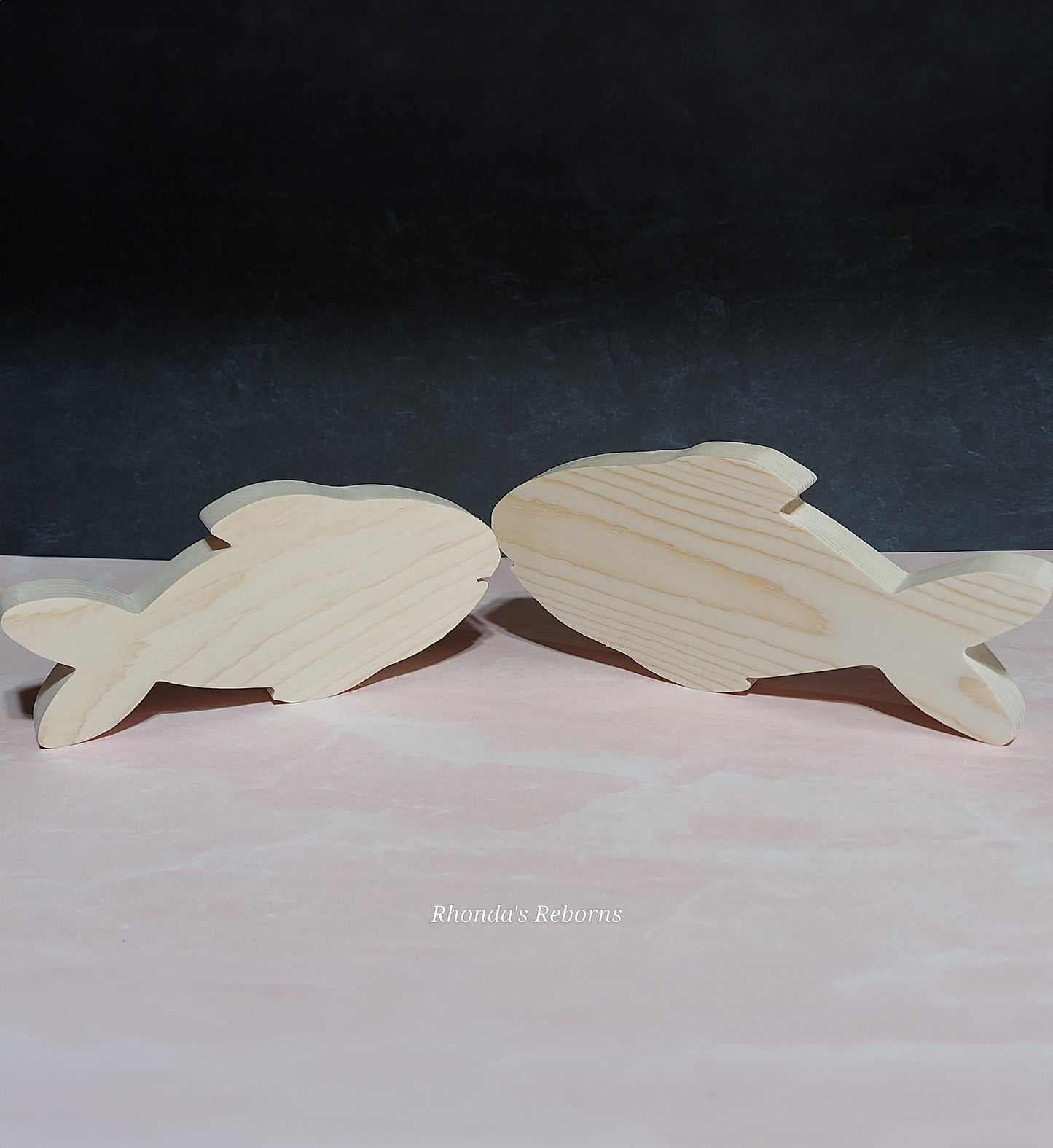 Unfinished Wooden Fish Cutout