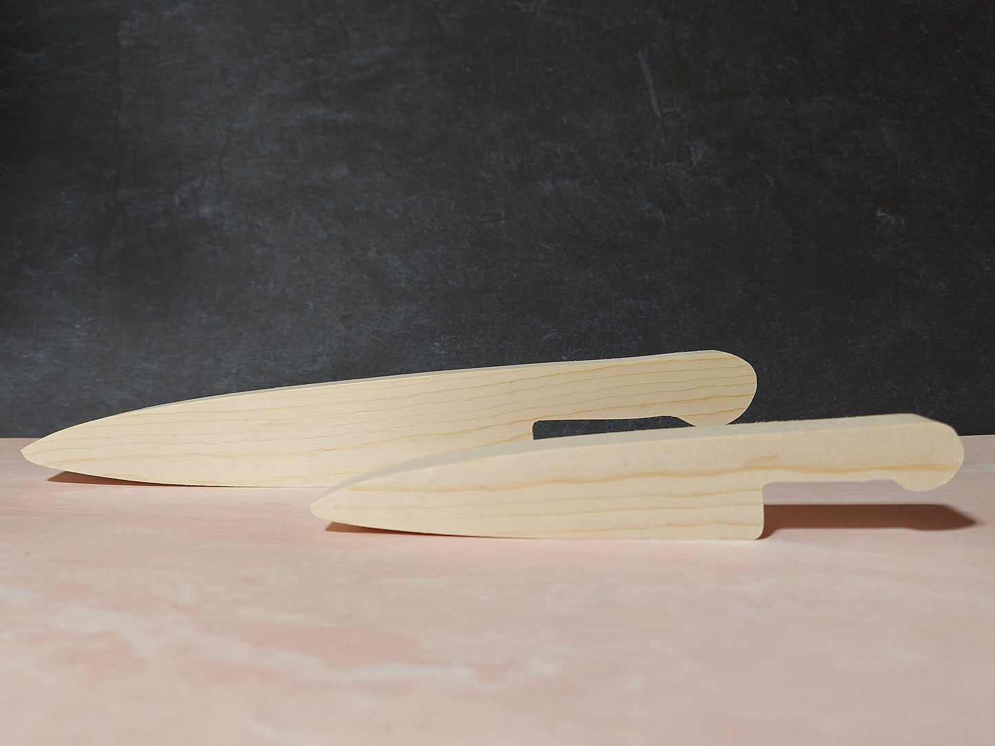 Unfinished Wooden Knife Cutout