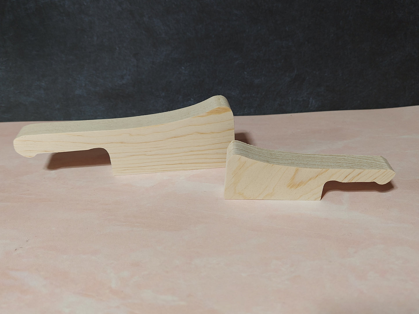 Unfinished Wooden Cleaver  Cutout