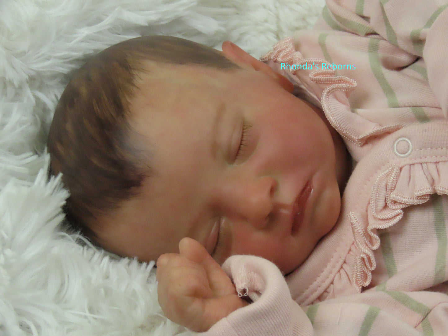 Alyssa Sleeping - Custom Reborn Baby