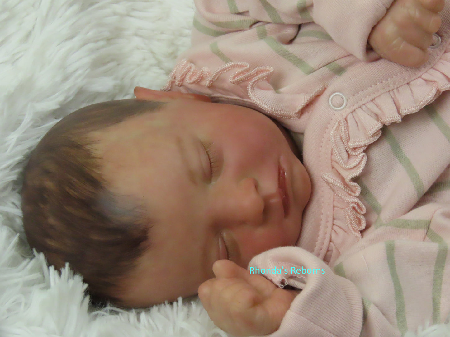 Alyssa Sleeping - Custom Reborn Baby