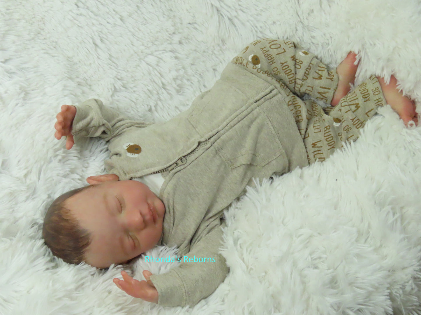 Steven Sleeping - Custom Reborn Baby