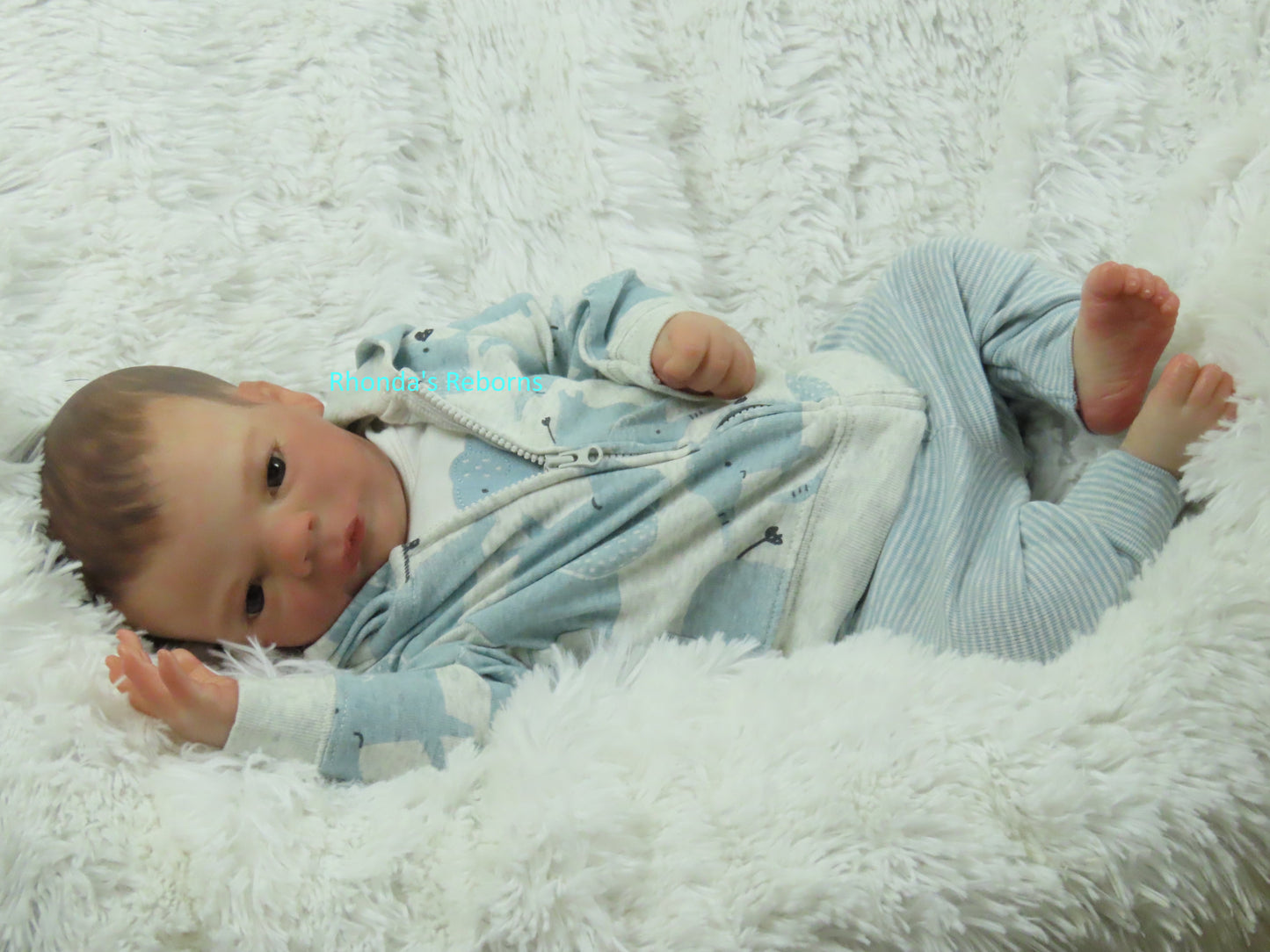 Charles Awake - Custom Reborn Baby