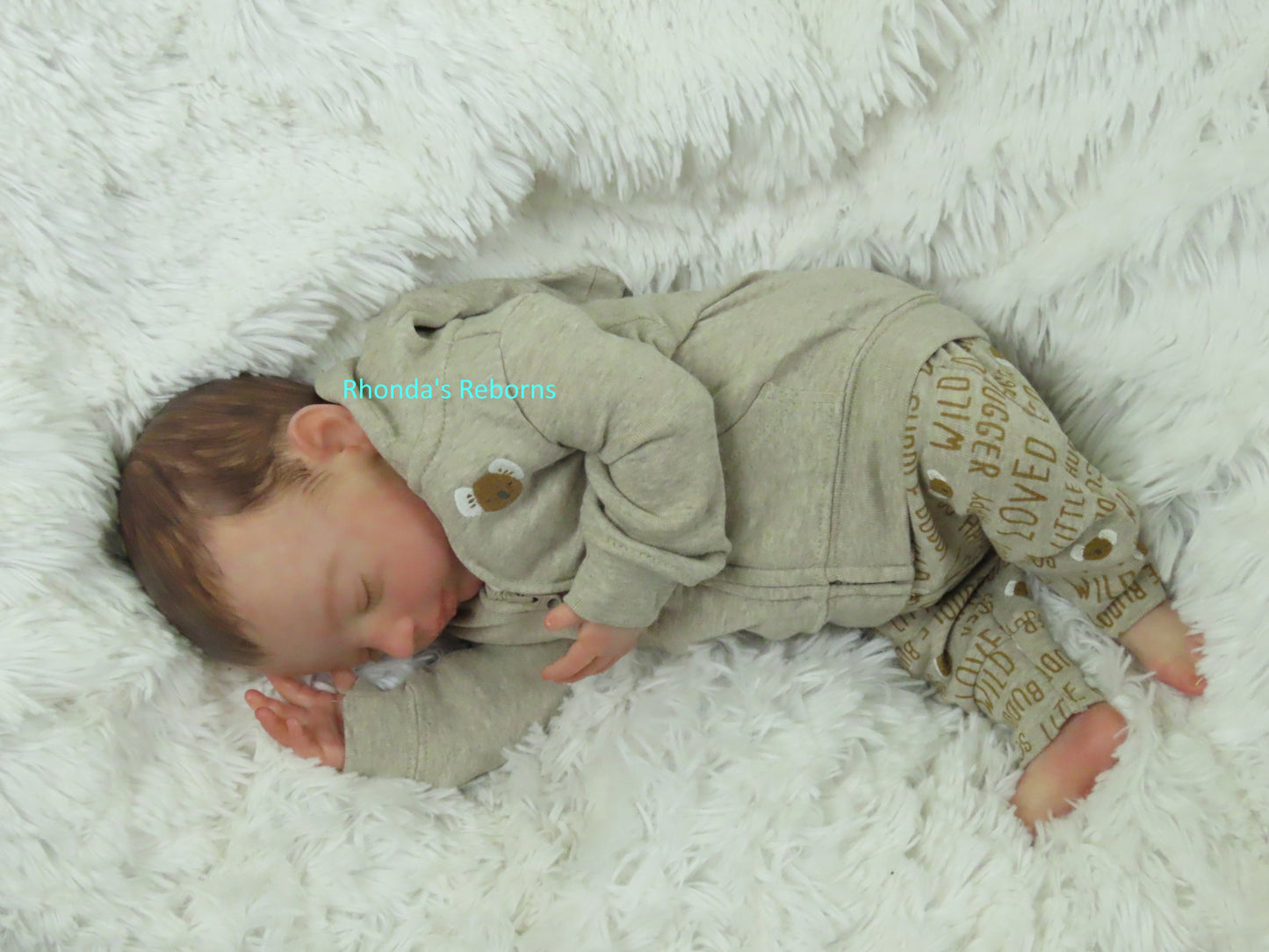 Steven Sleeping - Custom Reborn Baby