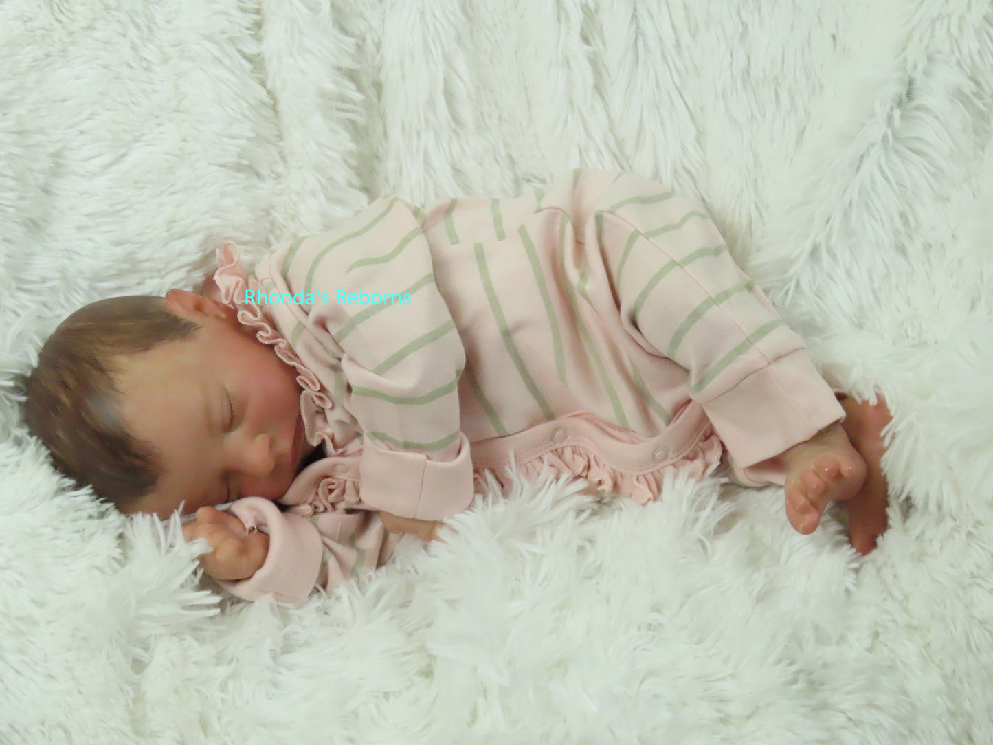 Alyssa Sleeping - Custom Reborn Baby