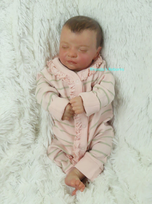 Alyssa Sleeping - Custom Reborn Baby