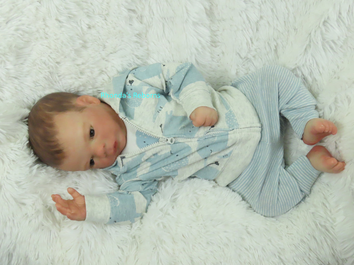 Charles Awake - Custom Reborn Baby