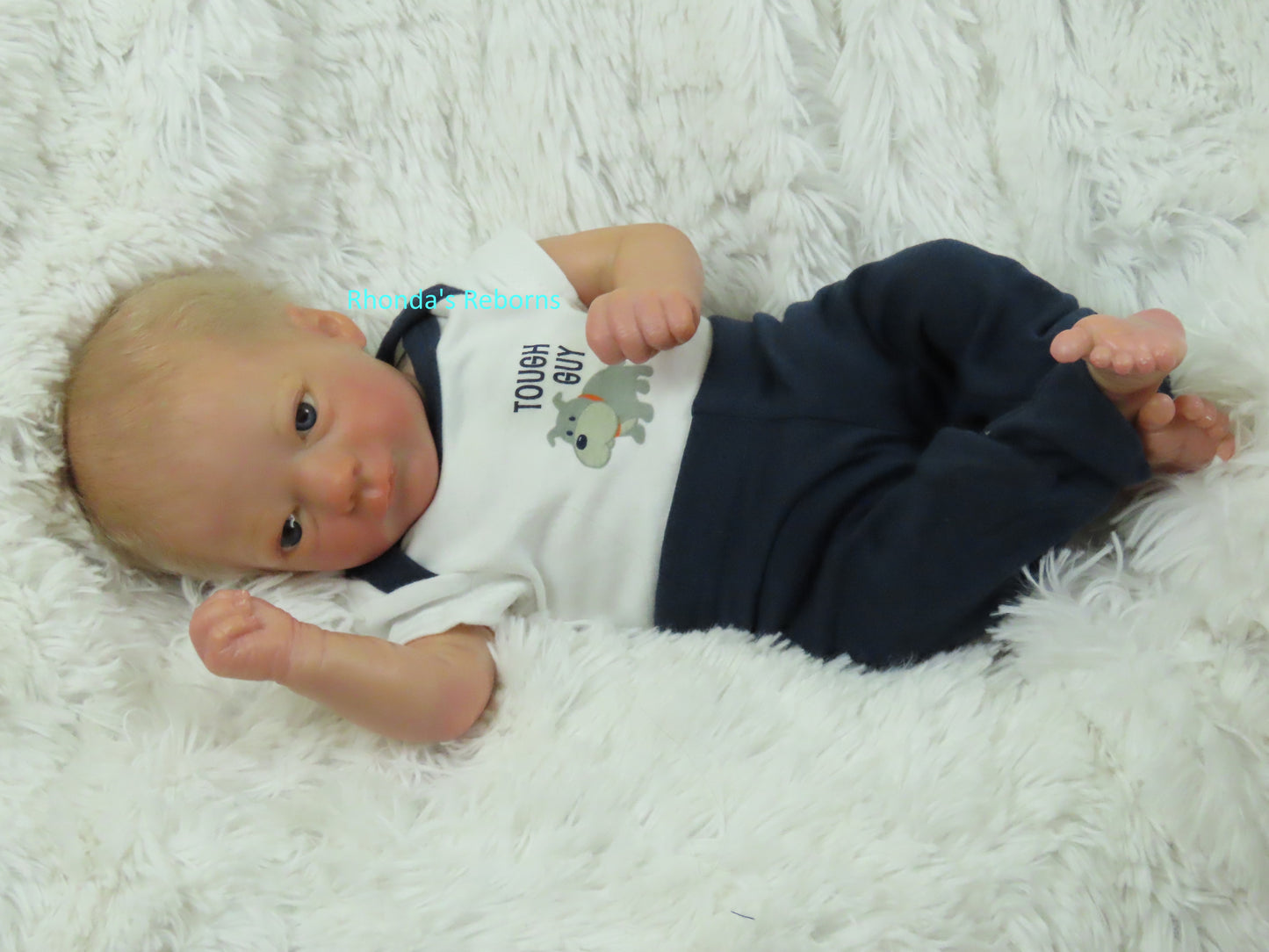 Ashley Awake - Custom Reborn Baby