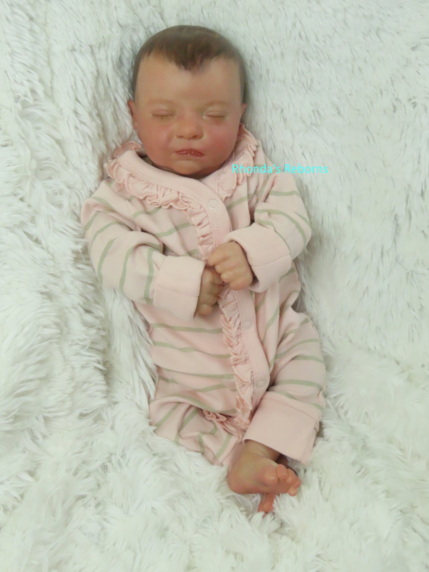 Alyssa Sleeping - Custom Reborn Baby