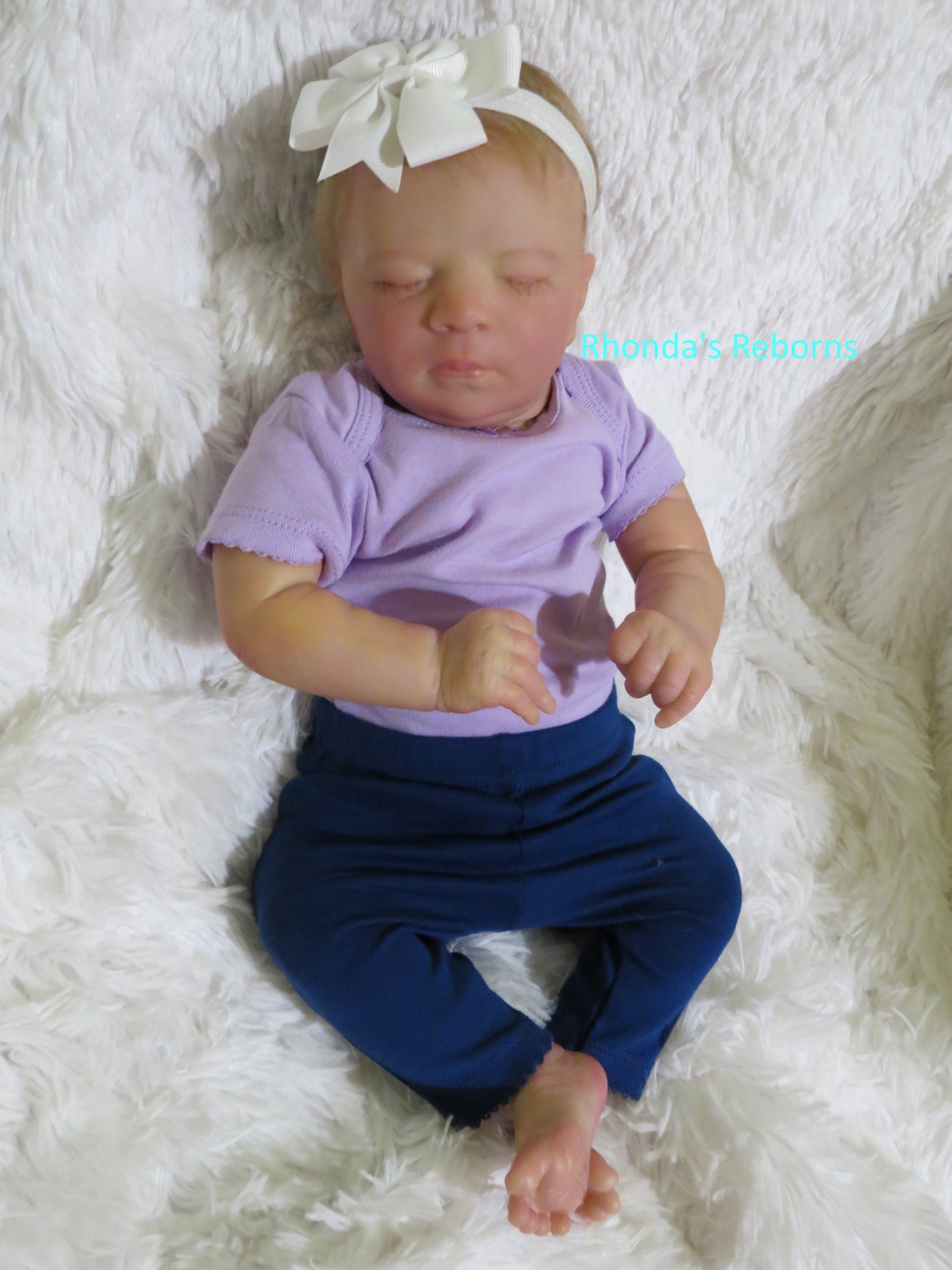 Alexa Sleeping - Custom Reborn Baby