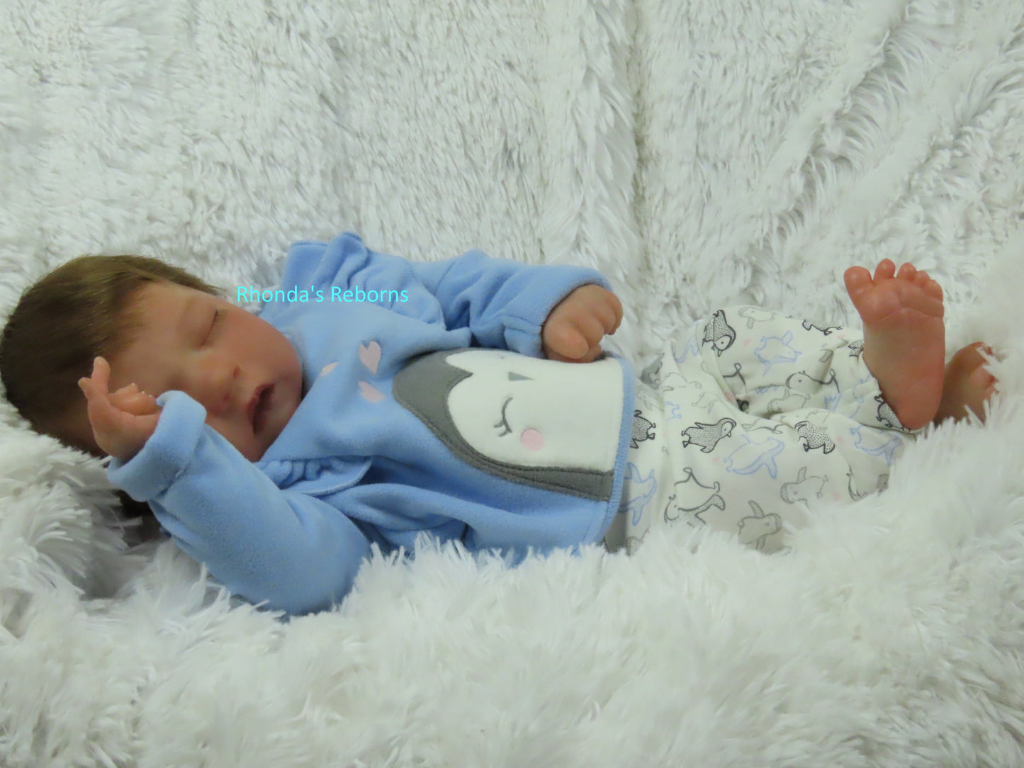 Alma Sleeping - Custom Reborn Baby