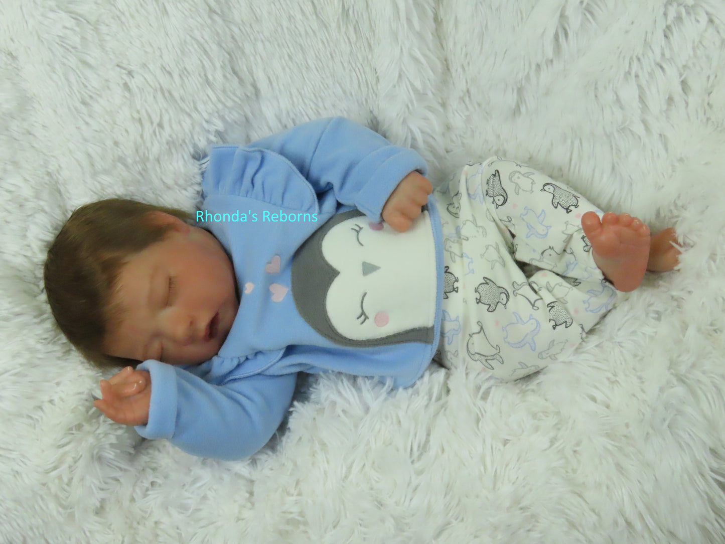 Alma Sleeping - Custom Reborn Baby
