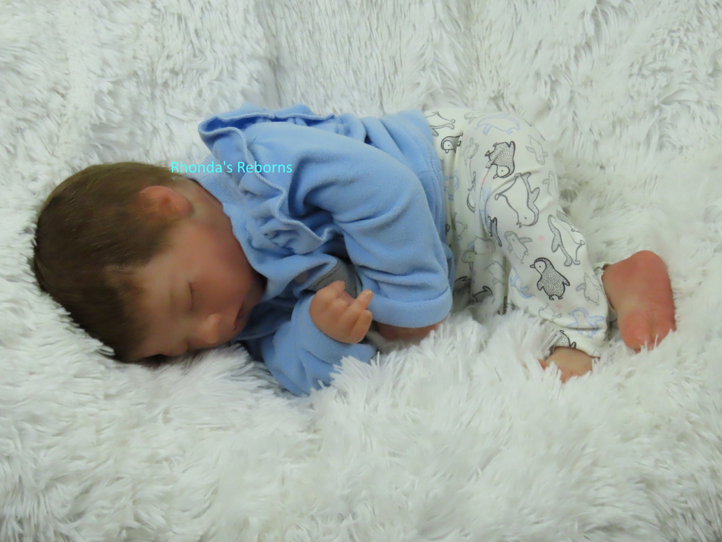 Alma Sleeping - Custom Reborn Baby