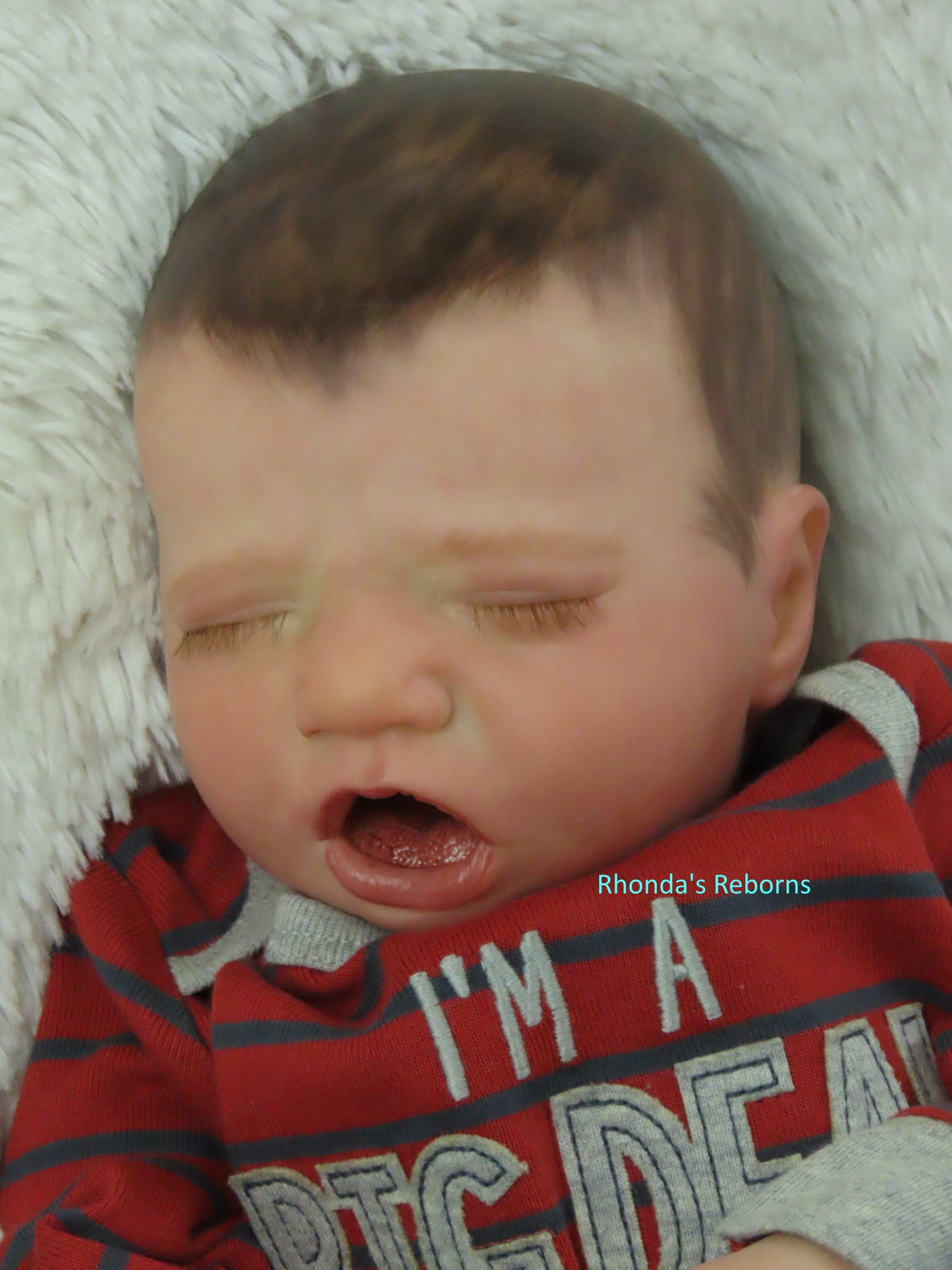 Blake Sleeping - Custom Reborn Baby