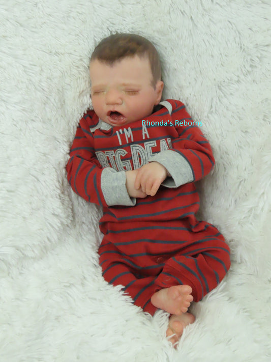 Blake Sleeping - Custom Reborn Baby