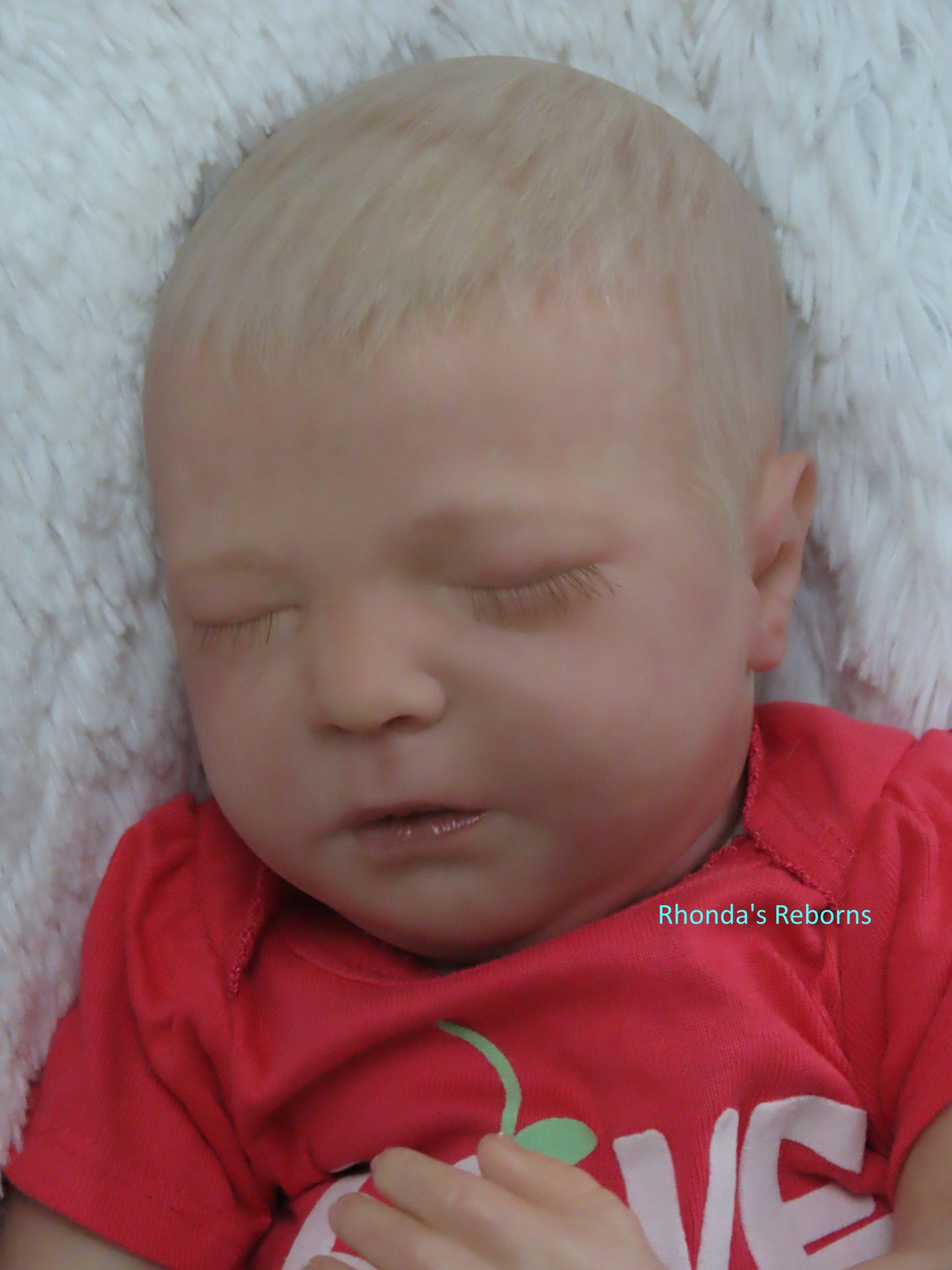 Brittany Sleeping - Custom Reborn Baby