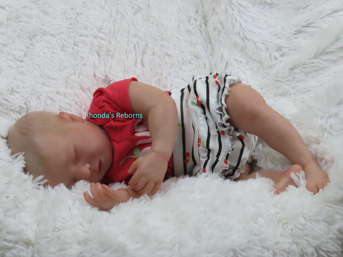 Brittany Sleeping - Custom Reborn Baby