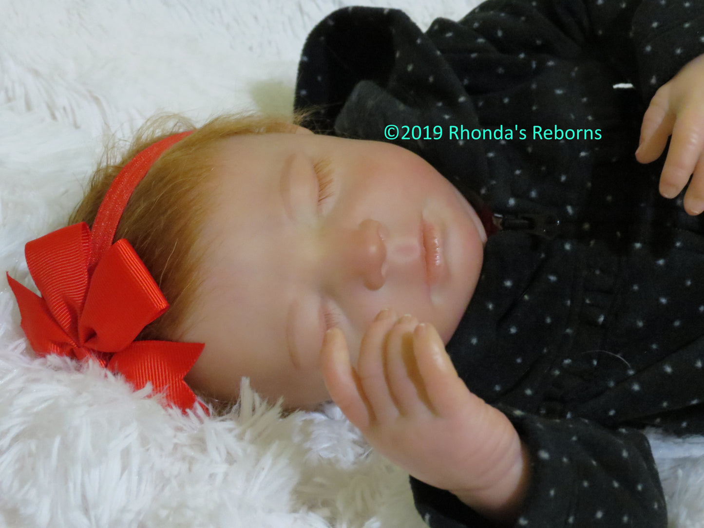 Brittany Sleeping - Custom Reborn Baby