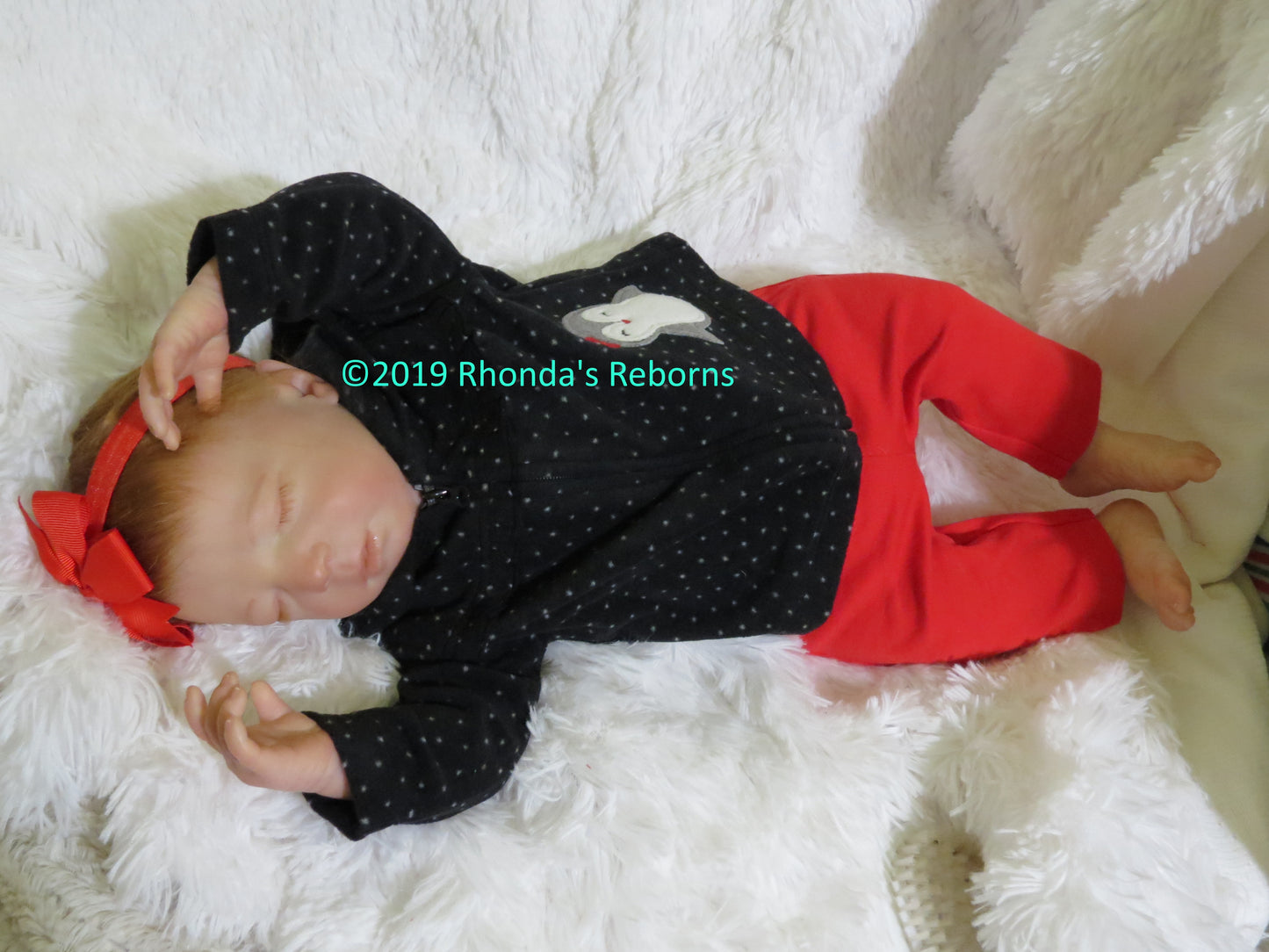 Brittany Sleeping - Custom Reborn Baby
