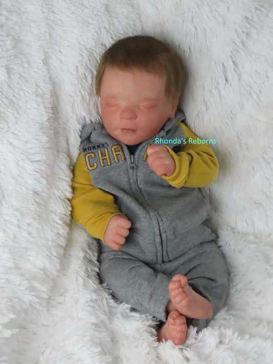 Chase Sleeping - Custom Reborn Baby