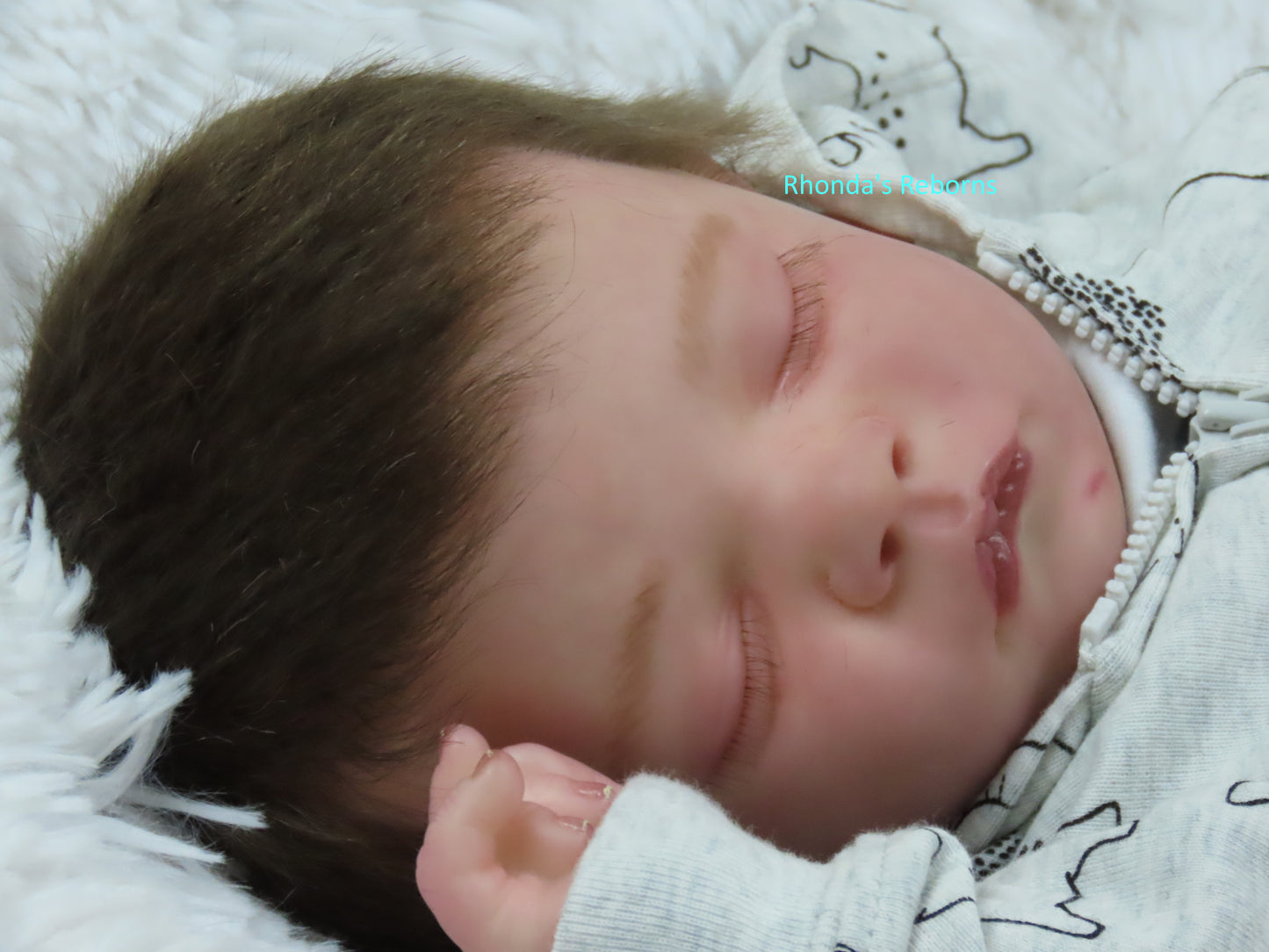 Christopher Sleeping - Custom Reborn Baby