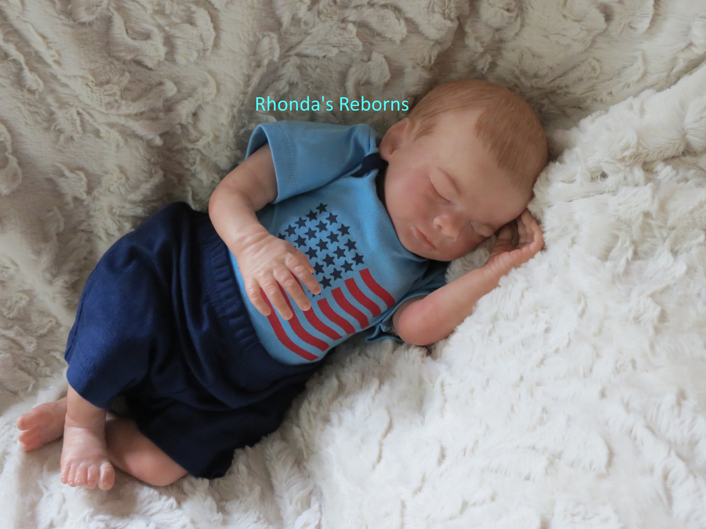 Clyde Sleeping - Custom Reborn Baby