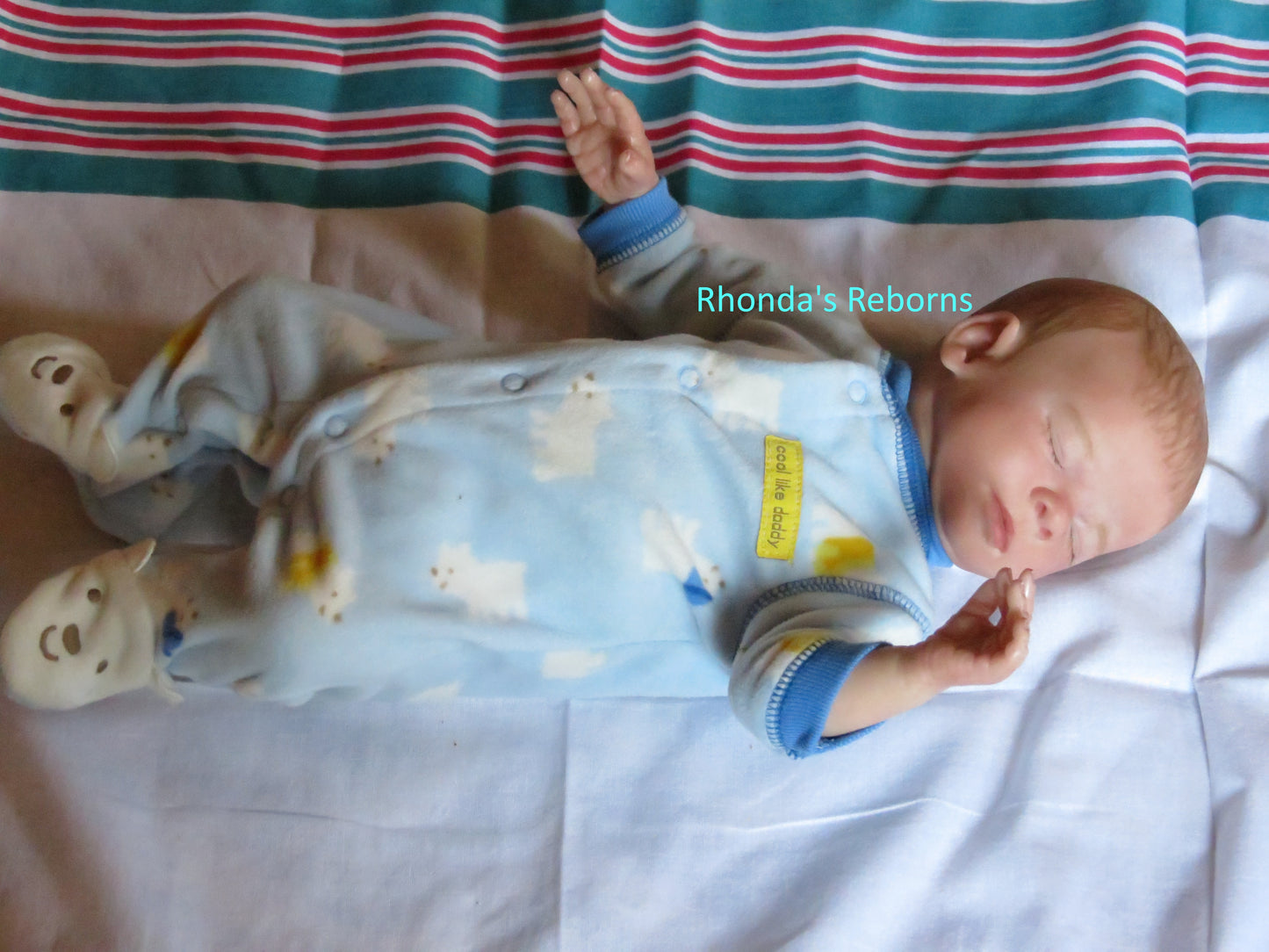 Clyde Sleeping - Custom Reborn Baby